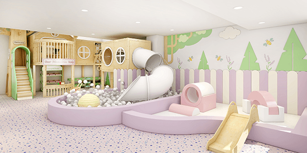 Indoor Playground Design for American Chain Brands
