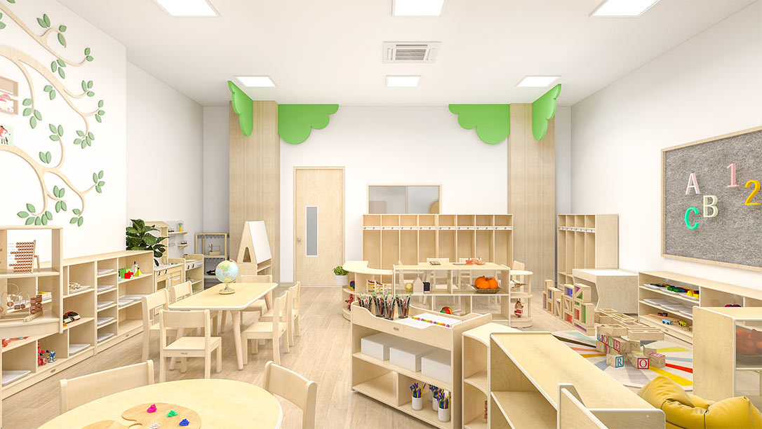 High Five Daycare Center Design,NY,USA