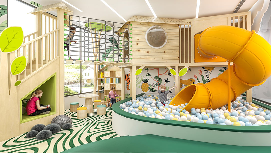 Sinoca Preschool Activity Room in Vietnam